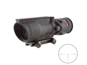 Trijicon ACOG 6x48 Black Hardcoat Anodized Illuminated Red Chevron .50 BMG scope