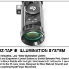 UTG 3-9x40 1-inch AO riflescope with 36-color illuminated MIL-DOT reticle