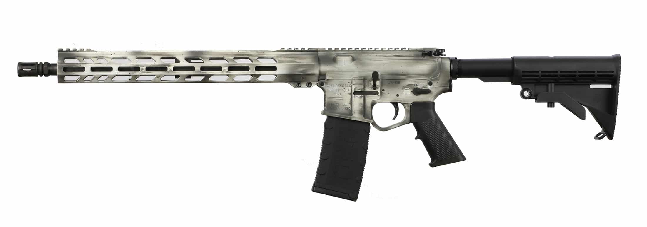 Wise Arms WA-15B | 5.56 NATO | 16-inch | White/Sig Grey