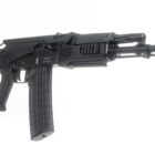 Arsenal SAM5-94 5.56x45 NATO rifle with 16.3 inch barrel and black polymer stock, right-side view