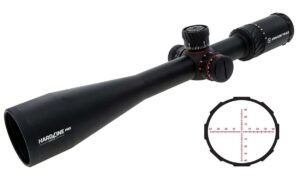 Crimson Trace Hardline Pro 6-24x50 rifle scope with MR1-MIL illuminated reticle, black matte