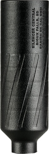 Banish BANISH 9 9mm suppressor 1/2x28 black titanium