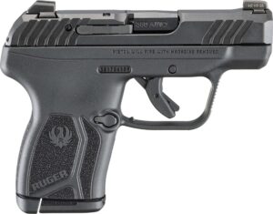 Ruger LCP MAX .380 ACP 2.8-inch pistol, black, right-side view
