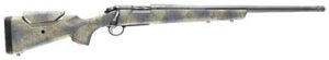Bergara B-14 Sierra Wilderness .270 Win 22 in fluted barrel rifle in Sniper Gray Cerakote with camo synthetic stock