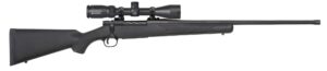 Mossberg Patriot 7mm Rem Mag 24 inch fluted threaded barrel synthetic black with Vortex 3-9x40 scope