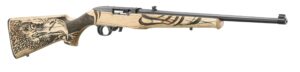 Ruger 10/22 Eagle .22 LR rifle, 18.5 inch barrel, natural laminate stock, blued finish