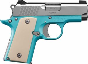 Kimber Micro Bel-Air .380 ACP 2.75in pistol Bel Air Blue with Ivory Micarta grips