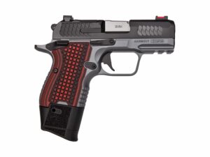 Kimber CDS9 9mm pistol black slide gray frame VZ G10 grips RMSc cut