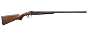 Charles Daly 500 side-by-side 12 gauge shotgun blued receiver walnut stock