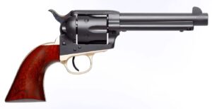 Taylors and Company Old Randall .45 Long Colt 5.5 inch barrel matte blued revolver with walnut grip