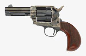 Taylors and Company Cattleman BH revolver .45 Long Colt 3.5 inch blued casehardened frame walnut grips