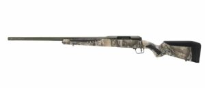 Savage 110 Timberline left-hand .280 Ackley Improved rifle with Realtree Excape AccuFit stock and OD Green Cerakote
