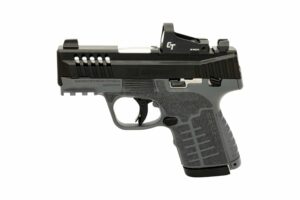Savage Stance XR MC9MS 9mm compact pistol gray polymer grip black nitride slide