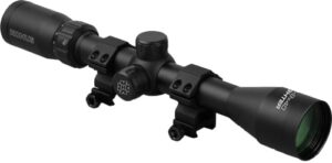 Konus Fighter 3-9x40 riflescope with rings, black matte finish
