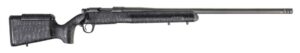 Christensen Arms Mesa Long Range .300 Win Mag 26 inch Tungsten Cerakote rifle with black gray webbing stock