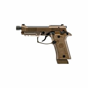 Beretta 80X Cheetah .380 ACP 4.4 inch threaded barrel FDE desert