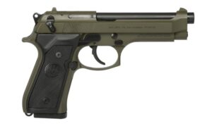 Beretta 92FS 9mm 4.9 inch OD Green Cerakote full-size pistol