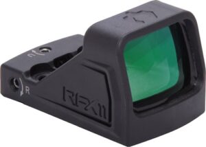 Viridian RFX-11 reflex sight 3 MOA green dot 16mm lens Shield RMSc