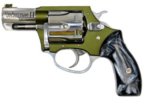 Charter Arms Undercover II .38 SPL revolver green high-polished black Pearlite grips 2.2 barrel