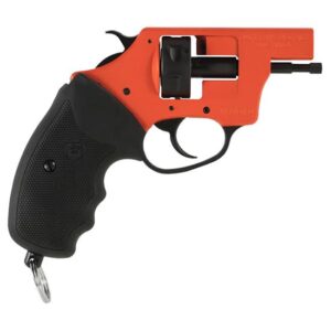 Charter Arms Pro 22 starter pistol orange Cerakote frame black rubber grips 6-round