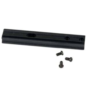 Chipmunk pistol stationary scope base for 3/8-inch dovetail, compatible with 3/4-1 inch scope bodies