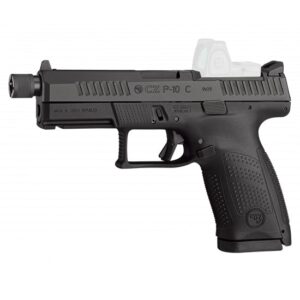 CZ-USA P-10 C OR SR 9mm compact pistol black threaded barrel optic ready