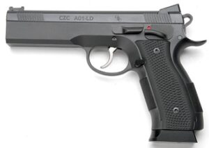 CZ-USA A01-LD 9mm pistol with 4.925 in match barrel, black finish