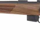 Anschutz 1761L D HB left-hand .17 HMR rifle 20 inch blued barrel walnut stock