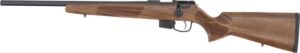 Anschutz 1761L D HB left-hand .17 HMR rifle 20 inch blued barrel walnut stock