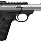 Browning Buck Mark Plus Micro Bull .22 LR 4-inch pistol, stainless slide and black alloy frame with UFX grip