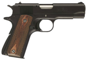 Browning 1911-22 A1 Compact .22 LR pistol matte black with brown grips and fixed A1 sights