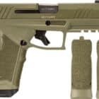 Taurus GX4 Carry 9mm 3.7in Sniper Green pistol with two 15-round magazines