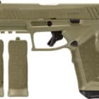 Taurus GX4 Carry 9mm 3.7in Sniper Green pistol with two 15-round magazines