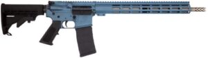 Great Lakes GL15 223 Wylde 16 inch stainless barrel blue titanium Cerakote AR rifle