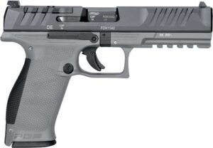 Walther PDP Full Size 9mm two-tone gray slide black slide gray polymer frame 5 inch barrel