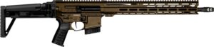 CMMG Dissent MK4 22 ARC 16.1-inch Midnight Bronze rifle with M-LOK handguard and folding stock