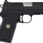 Wilson Combat EDC X9 2.0 9mm pistol black DLC light rail with two 15-round magazines