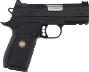 Wilson Combat EDC X9 2.0 9mm pistol black DLC light rail with two 15-round magazines