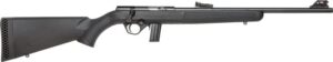 Mossberg 802 Plinkster .22 LR bolt-action rifle with 18-inch blued barrel and black synthetic stock