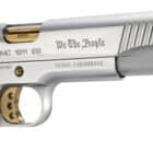 Girsan EAA MC1911S Liberador 9mm 5 inch Chrome Gold 9rd pistol right-side view