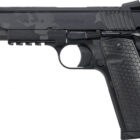 Girsan MC1911S Untouchable .45 ACP 5-inch Black Camo pistol side view