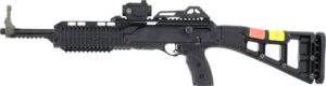 Hi-Point 4095TSRD .40 S&W carbine with 17.5 inch barrel and Crimson Trace red dot, black synthetic stock
