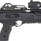 Hi-Point 4095TSRD .40 S&W carbine with 17.5 inch barrel and Crimson Trace red dot, black synthetic stock
