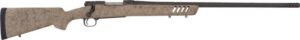 Winchester Model 70 Long Range 6.8 Western 24-inch rifle with Bell & Carlson tan synthetic stock