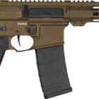 CMMG Banshee Mk4 5.56 NATO pistol 10.5 inch barrel bronze finish profile