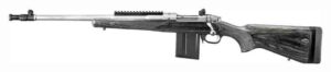 Ruger Gunsite Scout Rifle left-hand .308 Win stainless barrel black laminate stock