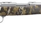 Ruger 77/44 .44 Rem Mag threaded stainless barrel camo synthetic stock 4-round