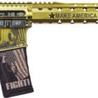 Black Rain Ordnance SPEC15 5.56 16in Trump Gold limited edition rifle side view