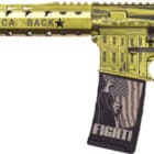 Black Rain Ordnance SPEC15 5.56 16in Trump Gold limited edition rifle side view