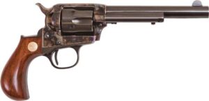 Cimarron Lightning .38 Special 5.5 inch blued revolver with walnut birdshead grips